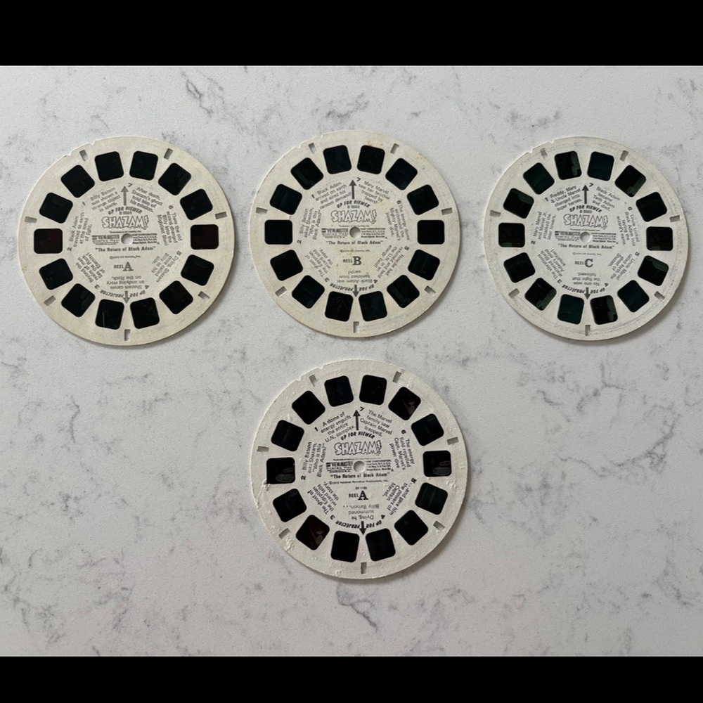 View Master Reels SHAZAM! The Return of Black Adam - Set of 4